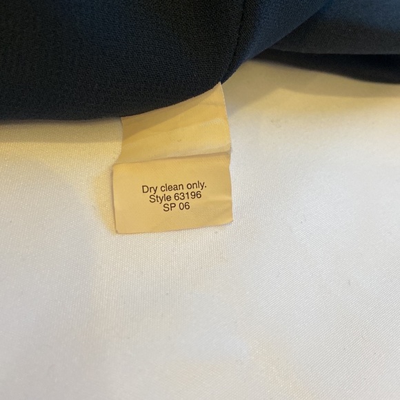 Y2K Navy Blue Silk Dress by J.Crew - Picture 3 of 4